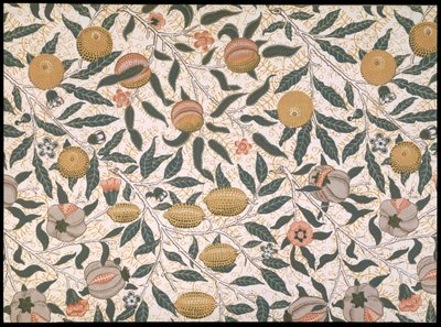Pomegranate, design for wallpaper by William Morris